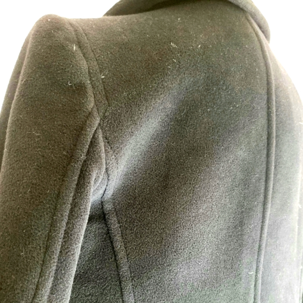 Hilary Radley Women's Wool Angora Blend Pea Coat Size 8 - Picture 8 of 16